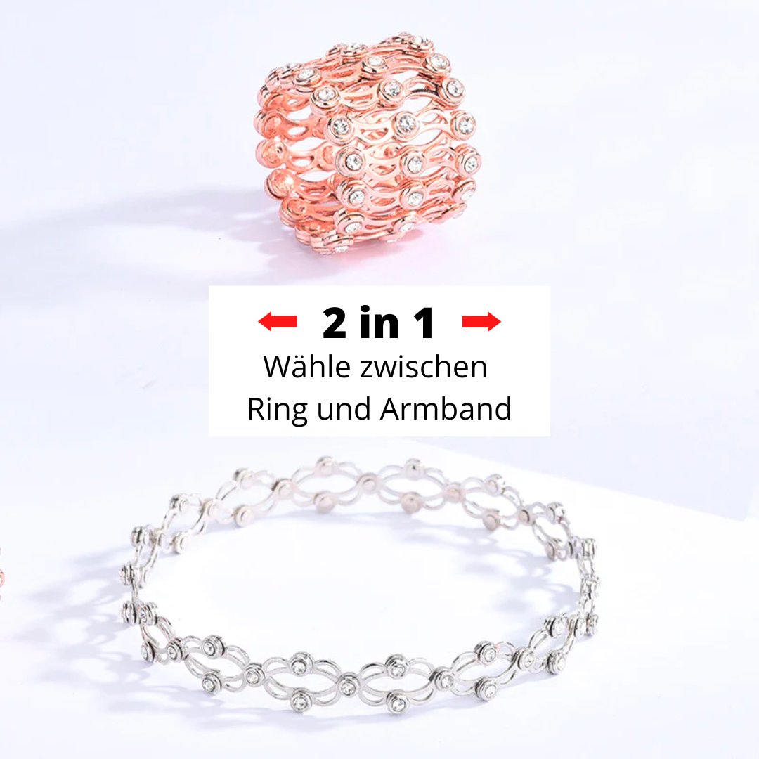 2 in 1 Ring und Armband