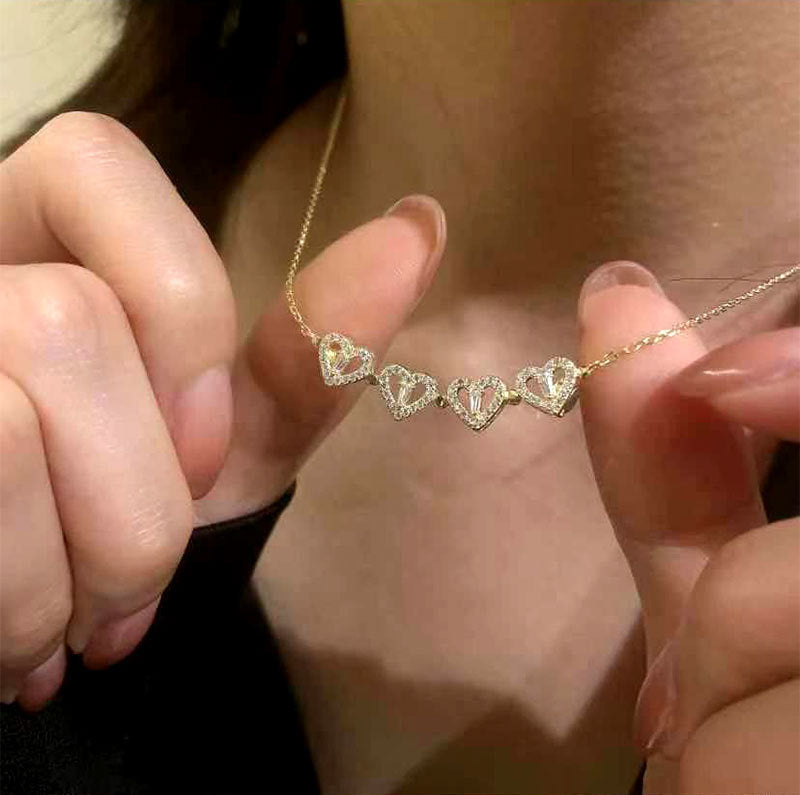 Magnet Kleeblatt Halskette